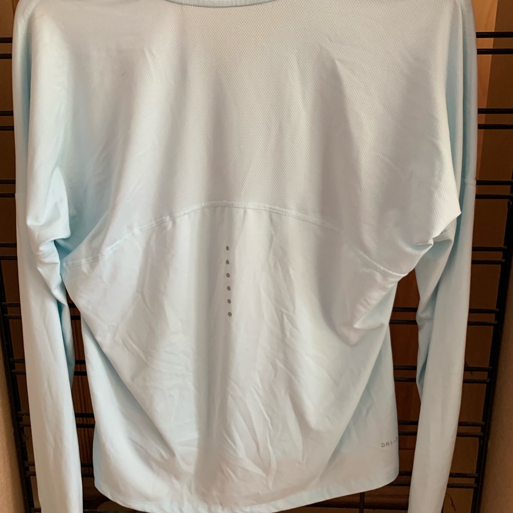 Light Blue Nike Running Pullover